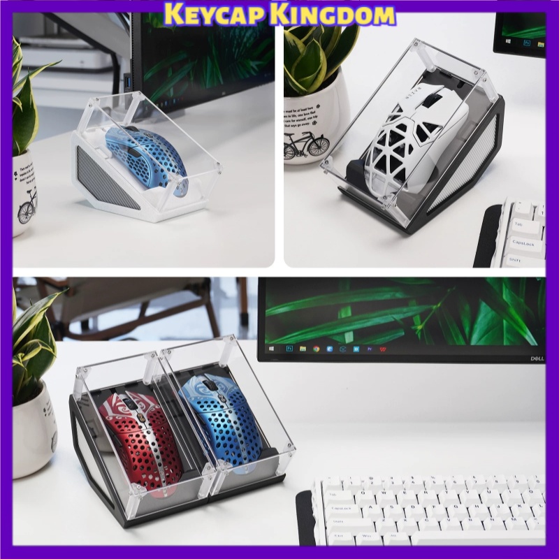 Gaming Accessories Pc Setup - YENI Şeffaf Akrilik 3D Baskılı Fare