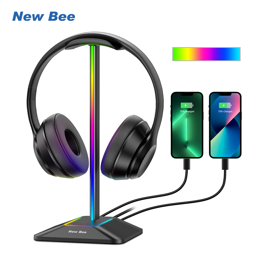 Gaming Set Accessories - Yeni Bee Z8 RGB Kulaklık Standı