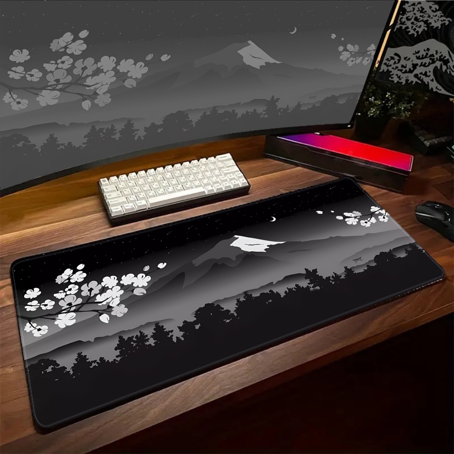 Gaming Accessories Pc Setup - Kawaii XXL Sevimli Sakura Büyük Mouse