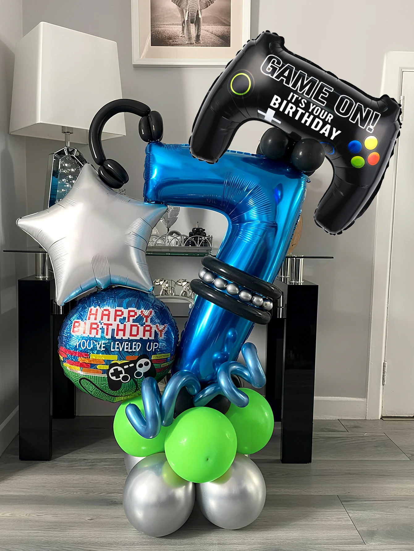 Gaming Accessories For Room - 32 Parça Oyun Temalı Doğum Günü