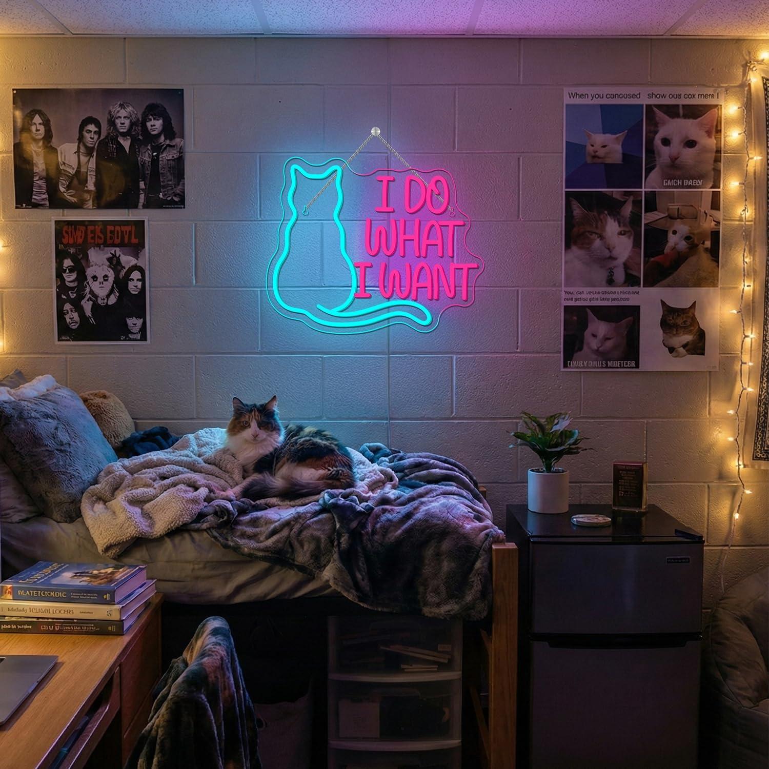 Kedi Neon Tabelası USB Kısılab - Gaming Accessories Shop incelemesi ve fiyatı