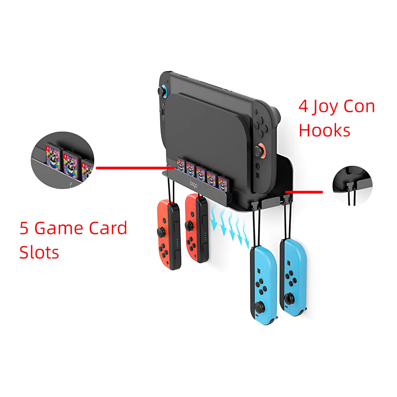 Switch 2/Switch için Duvara Mo - Gaming Accessories Wall Mount incelemesi ve fiyatı