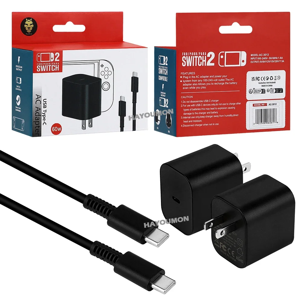 Switch 2 için AC Adaptör Hızlı - Gaming Accessories Wall Mount incelemesi ve fiyatı